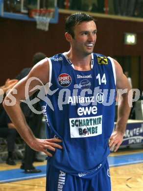 Basketball Bundesliga. W?rthersee Piraten gg. Swans Gmunden. Andreas Helmigk (Gmunden). Klagenfurt, am 20.10.2006.
---
pressefotos, pressefotografie, kuess, qs, qspictures, sport, bild, bilder, bilddatenbank