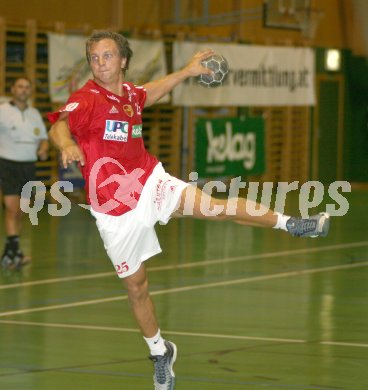 Handball Bundesliga. HCK 59 gegen Unon SPK Korneuburg. Ingo Lippitsch (HCK). Viktring, am 16.9.2006.
---
pressefotos, pressefotografie, kuess, qs, qspictures, sport, bild, bilder, bilddatenbank