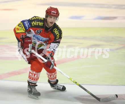 Eishockey Bundesliga. KAC gegen VSV. Christoph Ibounig (KAC). Klagenfurt, am 10.10.2006.
---
pressefotos, pressefotografie, kuess, qs, qspictures, sport, bild, bilder, bilddatenbank