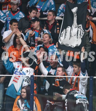 Eishockey Bundesliga. VSV gegen EHC Liwest Linz. Fansektor Linz. Villach, am 12.1.2007.
Foto: Kuess 
---
pressefotos, pressefotografie, kuess, qs, qspictures, sport, bild, bilder, bilddatenbank