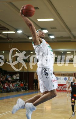 Basketball Bundesliga. W?rthersee Piraten gegen Dukes Klosterneuburg. Anthony Shavies (Piraten). Klagenfurt, am 4.2.2007.
Foto: Kuess
---
pressefotos, pressefotografie, kuess, qs, qspictures, sport, bild, bilder, bilddatenbank