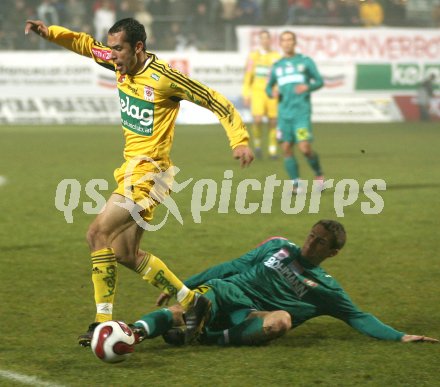 Fussball Red Zac Bundesliga. FC K?rnten gegen Parndorf. Christian Prawda (FCK). Klagenfurt, am 28.11.2006.
Foto: Kuess
---
pressefotos, pressefotografie, kuess, qs, qspictures, sport, bild, bilder, bilddatenbank