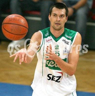 Basketball Bundesliga. W?rthersee Piraten gegen Dukes Klosterneuburg. Samo Grum (Piraten). Klagenfurt, 4.2.2007. 
Foto: Kuess
---
pressefotos, pressefotografie, kuess, qs, qspictures, sport, bild, bilder, bilddatenbank
