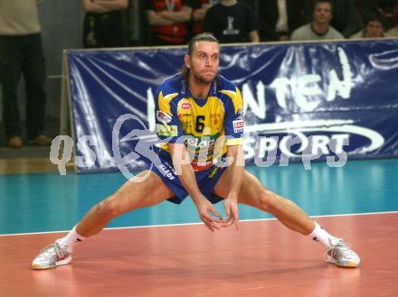 Volleyball Bundesliga. Aich/Dob gegen Tirol. Pavel Reznicek (Aich/Dob). Klagenfurt, am 20.3.2006.
---
pressefotos, pressefotografie, kuess, qs, qspictures, sport, bild, bilder, bilddatenbank