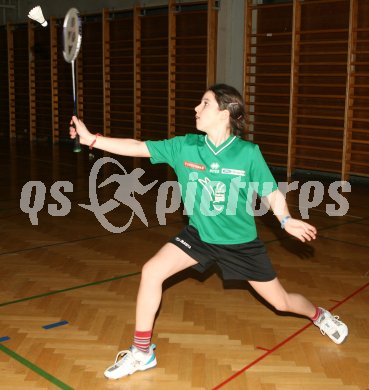 Badminton. Jenny Ertl (ASK? Kelag K?rnten). Klagenfurt, am 11.1.2007.
Foto: Powerpixx/Kuess
---
pressefotos, pressefotografie, kuess, qs, qspictures, sport, bild, bilder, bilddatenbank