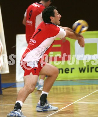 Volleyball Bundesliga. HYO VBK Klagenfurt.  Adam Simac. Klagenfurt, am 15.10.2006.
---
pressefotos, pressefotografie, kuess, qs, qspictures, sport, bild, bilder, bilddatenbank