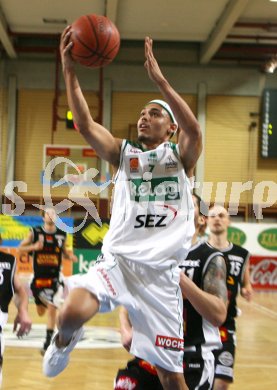 Basketball. W?rthersee Piraten gegen Dukes Klosterneuburg. Anthony Shavies (Piraten). Klagenfurt, am 16.2.2007
Foto: Kuess
---
pressefotos, pressefotografie, kuess, qs, qspictures, sport, bild, bilder, bilddatenbank
