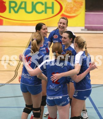 Volleyball Cup. ATSC Wildcats gegen Hartberg. Jubel (Wildcats).
Klagenfurt, 21. 1. 2007
Foto: Kuess
---
pressefotos, pressefotografie, kuess, qs, qspictures, sport, bild, bilder, bilddatenbank