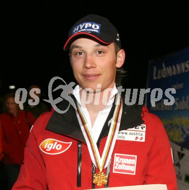Schi Alpin. Junioren Weltmeister im Super G Michael Sablatnik. Ludmannsdorf, am 10.3.2006.
Foto: Kuess
---
pressefotos, pressefotografie, kuess, qs, qspictures, sport, bild, bilder, bilddatenbank