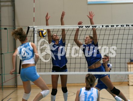 Volleyball. MEVZA. ATSC Wildcats gegen TPV Novo Mesto. Kosnjic Petra, Ana Mijatovic, Klagenfurt, am 29.9.2006.

---
pressefotos, pressefotografie, kuess, qs, qspictures, sport, bild, bilder, bilddatenbank