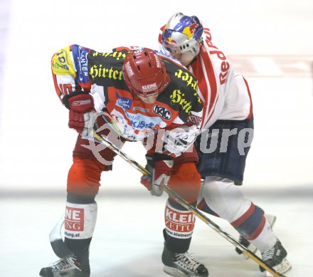 ?sterreichische Eishockey Bundesliga. KAC gegen Salzburg. Warren Norris (KAC), Gregor Hager (Salzburg). Klagenfurt, am 22.10.2006.
Foto: Kuess
---
pressefotos, pressefotografie, kuess, qs, qspictures, sport, bild, bilder, bilddatenbank