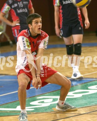 Volleyball Bundesliga. HYPO VBK KLagenfurt  gegen Hotvolleys 2. Alexander Huber (HYPO VBK). Klagenfurt, am 18.11.2006.
Foto: Kuess
---
pressefotos, pressefotografie, kuess, qs, qspictures, sport, bild, bilder, bilddatenbank