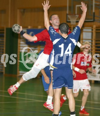 Handball Bundesliga. HCK 59 gegen Unon SPK Korneuburg. Anton Pr?prost (HCK). Viktring, am 16.9.2006.
---
pressefotos, pressefotografie, kuess, qs, qspictures, sport, bild, bilder, bilddatenbank
