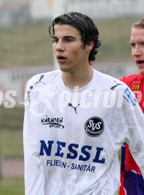 Fussball Regionalliga. Spittal gegen SAK. Sandro Michael Ebner (Spittal). Spittal, am, 31.3.2007.
Foto: Kuess
---
pressefotos, pressefotografie, kuess, qs, qspictures, sport, bild, bilder, bilddatenbank