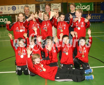 Handball. Meisterehrung U11 HCK 59. Sporstadtrat Steinkellner. Klagenfurt, am 28.4.2007.
Foto: Kuess
---
pressefotos, pressefotografie, kuess, qs, qspictures, sport, bild, bilder, bilddatenbank