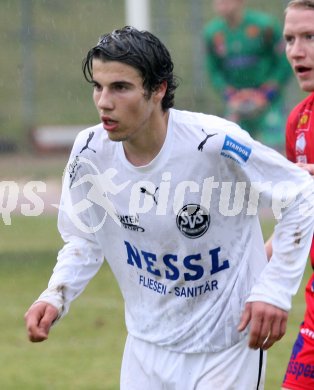 Fussball Regionalliga. Spittal gegen SAK. Sandro Michael Ebner (Spittal). Spittal, am, 31.3.2007.
Foto: Kuess
---
pressefotos, pressefotografie, kuess, qs, qspictures, sport, bild, bilder, bilddatenbank