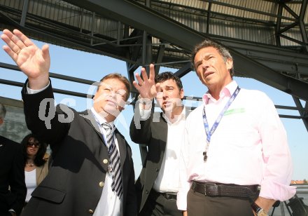 Pressekonferenz FCK neu.  Josef Steindorfer, Mario Canori, J?rg Haider. Klagenfurt, am 21.4.2007.
Foto: Kuess 
---
pressefotos, pressefotografie, kuess, qs, qspictures, sport, bild, bilder, bilddatenbank