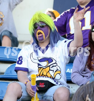 American Football. Carinthian Black Lions gegen Vienna Vikings. Vikings Fan. Villach, am 14.4.2007.
Foto: Kuess
---
pressefotos, pressefotografie, kuess, qs, qspictures, sport, bild, bilder, bilddatenbank