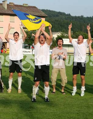 Fußball. Kärntner Liga. Bleiburg gegen St. Stefan L. Meisterjubel Bleiburg. Bleiburg, am 9.6.2007.
Foto: Kuess

---
pressefotos, pressefotografie, kuess, qs, qspictures, sport, bild, bilder, bilddatenbank
