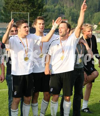Fußball. Kärntner Liga. Bleiburg gegen St. Stefan L. Meisterjubel Bleiburg. Bleiburg, am 9.6.2007.
Foto: Kuess

---
pressefotos, pressefotografie, kuess, qs, qspictures, sport, bild, bilder, bilddatenbank