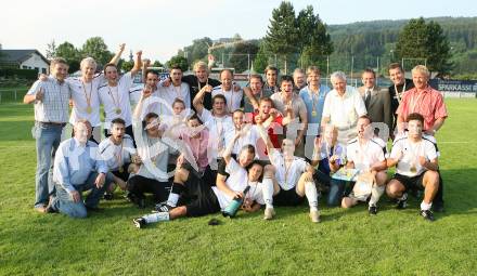 Fußball. Kärntner Liga. Bleiburg gegen St. Stefan L. Meisterjubel Bleiburg. Bleiburg, am 9.6.2007.
Foto: Kuess

---
pressefotos, pressefotografie, kuess, qs, qspictures, sport, bild, bilder, bilddatenbank
