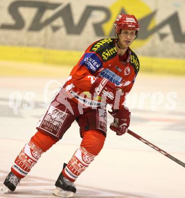 Erste Bank Eishockey Bundesliga. KAC gegen VSV. Mike Craig (KAC). Klagenfurt, am 4.10.2007.
Foto: Kuess
---
pressefotos, pressefotografie, kuess, qs, qspictures, sport, bild, bilder, bilddatenbank