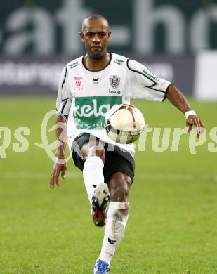 Fussball Bundesliga. T-Mobile. SK Austria Kaernten gegen SK Puntigamer Sturm Graz. Alexandre Da Silva Chiqhinho (Kaernten). Klagenfurt, am 3.11.2007.
Foto: Kuess
---
pressefotos, pressefotografie, kuess, qs, qspictures, sport, bild, bilder, bilddatenbank