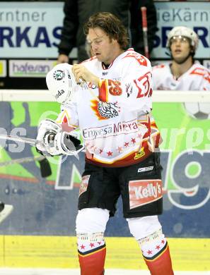 EBEL Erste Bank Eishockey Bundesliga. KAC gegen HK Acroni Jesenice. Markus Matthiasson (Jesenice). Klagenfurt, am 4.11.2007.
Foto: Kuess
---
pressefotos, pressefotografie, kuess, qs, qspictures, sport, bild, bilder, bilddatenbank