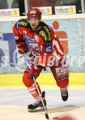 EBEL Erste Bank Eishockey Bundesliga. KAC gegen HK Acroni Jesenice. Gregor Hager (KAC). Klagenfurt, am 4.11.2007.
Foto: Kuess
---
pressefotos, pressefotografie, kuess, qs, qspictures, sport, bild, bilder, bilddatenbank