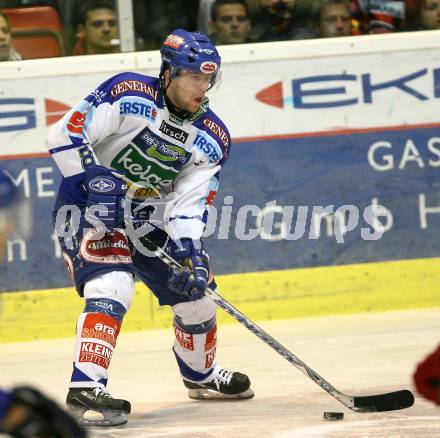 EBEL. Erste Bank Eishockey Bundesliga. KAC gegen VSV. Roland Kaspitz (VSV). Klagenfurt, am 11.11.2007.
Foto: Kuess
---
pressefotos, pressefotografie, kuess, qs, qspictures, sport, bild, bilder, bilddatenbank
