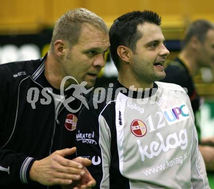 Handball Bundesliga. HCK 59 gegen Edelweiss Linz. Mathias Lippitsch, Thomas Ulbing (HCK). Klagenfurt, am 17.11.2007.
Foto: Kuess
---
pressefotos, pressefotografie, kuess, qs, qspictures, sport, bild, bilder, bilddatenbank