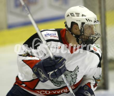 Eishockey Oberliga. Tarco Woelfe gegen ATUS Weiz. Peter Kasper (Tarco). Klagenfurt, am 8.3.2008.

Copyright Kuess

---
pressefotos, pressefotografie, kuess, qs, qspictures, sport, bild, bilder, bilddatenbank