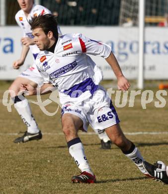 Fussball Regionalliga. SAK gegen SV Grieskirchen. Edmir Edo Adilovic (SAK). Klagenfurt, am 15.3.2008.

Copyright Kuess

---
pressefotos, pressefotografie, kuess, qs, qspictures, sport, bild, bilder, bilddatenbank