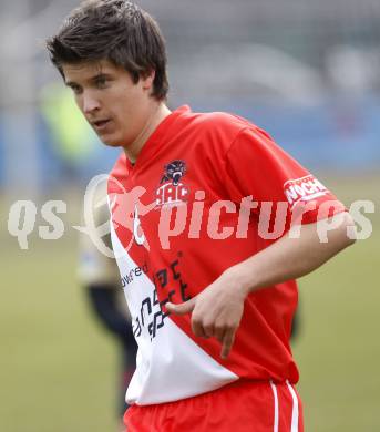 Fussball Kaerntner Liga. KAC gegen DSG Sele/Zell. Christoph Strohmaier (KAC). Klagenfurt, am 23.3.2008.
Foto: Kuess 
---
pressefotos, pressefotografie, kuess, qs, qspictures, sport, bild, bilder, bilddatenbank