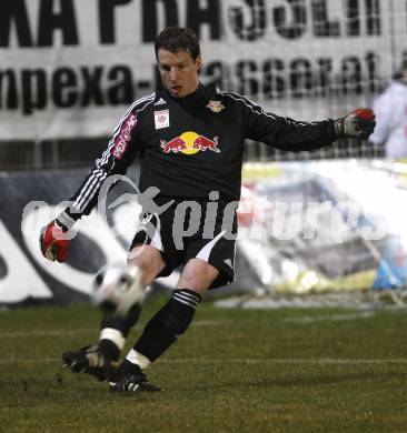 Fussball Red Zac Bundesliga. FC Kaernten gegen Red Bull Juniors Salzburg. Harald Planer (Salzburg). Klagenfurt, am 28.3.2008.

Copyright Kuess

---
pressefotos, pressefotografie, kuess, qs, qspictures, sport, bild, bilder, bilddatenbank