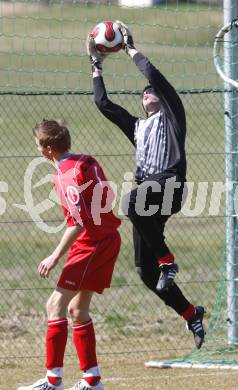 Fussball Unterliga Ost. Rosental Derby. Koettmannsdorf gegen Ludmannsdorf. Martin Koller (Ludmannsdorf). Klagenfurt, am 29.3.2008.

Copyright Kuess

---
pressefotos, pressefotografie, kuess, qs, qspictures, sport, bild, bilder, bilddatenbank