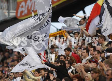 Fussball T-Mobile Bundesliga. SK Austria Kaernten gegen Ried. Fans (Kaernten).. Klagenfurt, 20.4.2008.
Copyright Kuess

---
pressefotos, pressefotografie, kuess, qs, qspictures, sport, bild, bilder, bilddatenbank