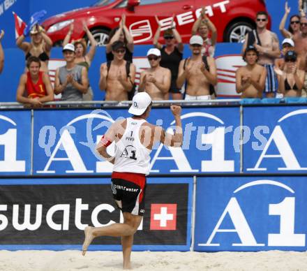 Beachvolleyball. Grand Slam 2008. GOSCH Florian (AUT). Klagenfurt, 31.7.2008.
Copyright Kuess

---
pressefotos, pressefotografie, kuess, qs, qspictures, sport, bild, bilder, bilddatenbank