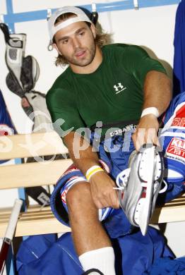 EBEL Eishockey Bundesliga. Trainingsstart VSV. Nikolas Petrik. Villach, am 4.8.2008.
Foto: Kuess

---
pressefotos, pressefotografie, kuess, qs, qspictures, sport, bild, bilder, bilddatenbank
