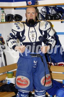 EBEL Eishockey Bundesliga. Trainingsstart VSV. Markus Peintner. Villach, am 4.8.2008.
Foto: Kuess

---
pressefotos, pressefotografie, kuess, qs, qspictures, sport, bild, bilder, bilddatenbank
