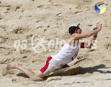 Beachvolleyball. Grand Slam 2008.  GARTMAYER Peter  (AUT). Klagenfurt, 31.7.2008.
Copyright Kuess

---
pressefotos, pressefotografie, kuess, qs, qspictures, sport, bild, bilder, bilddatenbank