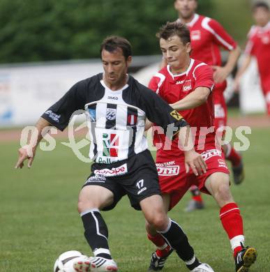 Fussball Regionalliga. WAC/St. Andrae gegen GAK. Juergen Saler (WAC), Michael Hofer (GAK). Wolfsberg, am 1.8.2008.
Foto: Kuess
---
pressefotos, pressefotografie, kuess, qs, qspictures, sport, bild, bilder, bilddatenbank
