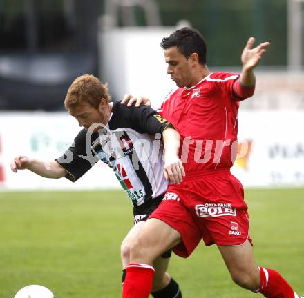 Fussball Regionalliga. WAC/St. Andrae gegen GAK. Mathias Berchtold (WAC), Diego Seoane (GAK). Wolfsberg, am 1.8.2008.
Foto: Kuess

---
pressefotos, pressefotografie, kuess, qs, qspictures, sport, bild, bilder, bilddatenbank