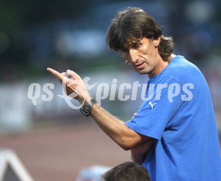 Fussball Regionalliga. WAC/St. Andrae gegen GAK. Trainer Stojadin Rajkovic (GAK). Wolfsberg, am 1.8.2008.
Foto: Kuess

---
pressefotos, pressefotografie, kuess, qs, qspictures, sport, bild, bilder, bilddatenbank