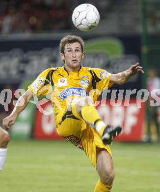 Fussball tipp3 Bundesliga. SK Austria Kaernten gegen SK Sturm Graz. Ilia Kandelaki (Sturm). Klagenfurt, am 6.8.2008.
Foto: Kuess

---
pressefotos, pressefotografie, kuess, qs, qspictures, sport, bild, bilder, bilddatenbank