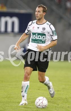 Fussball tipp3 Bundesliga. SK Austria Kaernten gegen SK Sturm Graz. Manuel Ortlechner (Kaernten). Klagenfurt, am 6.8.2008.
Foto: Kuess

---
pressefotos, pressefotografie, kuess, qs, qspictures, sport, bild, bilder, bilddatenbank