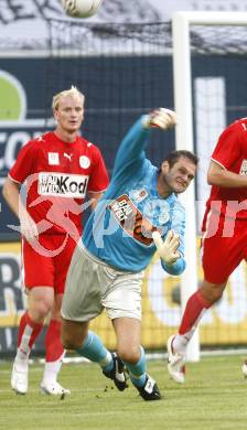Fussball tipp3 Bundesliga. SK Austria Kaernten gegen SV Mattersburg. Thomas Borenitsch (Mattersburg). Klagenfurt, am 9.8.2008.
Foto: Kuess

---
pressefotos, pressefotografie, kuess, qs, qspictures, sport, bild, bilder, bilddatenbank