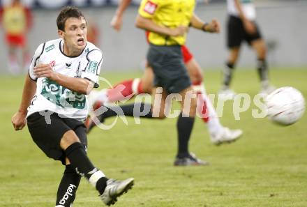 Fussball tipp3 Bundesliga. SK Austria Kaernten gegen SV Mattersburg. Zlatko Junuzovic (Kaernten). Klagenfurt, am 9.8.2008.
Foto: Kuess

---
pressefotos, pressefotografie, kuess, qs, qspictures, sport, bild, bilder, bilddatenbank