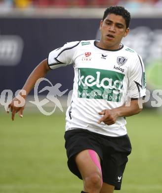 Fussball tipp3 Bundesliga. SK Austria Kaernten gegen SV Mattersburg. Adi Rocha Sobrinho Filho (Kaernten). Klagenfurt, am 9.8.2008.
Foto: Kuess

---
pressefotos, pressefotografie, kuess, qs, qspictures, sport, bild, bilder, bilddatenbank