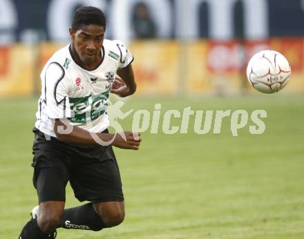 Fussball tipp3 Bundesliga. SK Austria Kaernten gegen SV Mattersburg. Sandro Da Silva (Kaernten). Klagenfurt, am 9.8.2008.
Foto: Kuess

---
pressefotos, pressefotografie, kuess, qs, qspictures, sport, bild, bilder, bilddatenbank